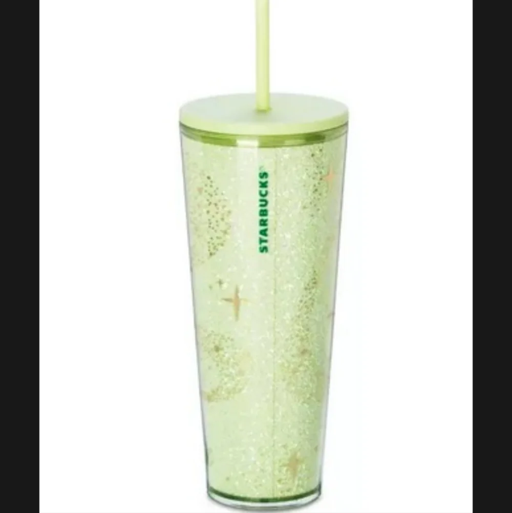 Disney Starbucks Tumbler - TinkerBell Green